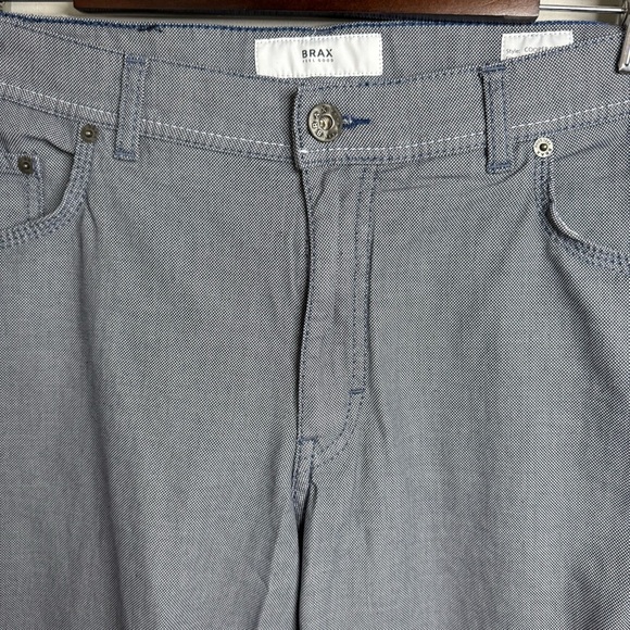 Brax Feel Good | Blue Cooper Fancy Regular Fit Pants | Sz 36 - Picture 3 of 9